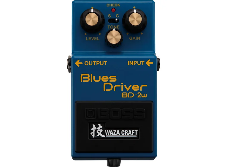 Boss BD-2W Blues driver pedal Waza Craft 